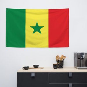 Senegal Flag (Customizable)